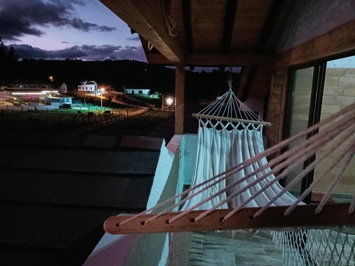 Cabaña El Encanto De ALU Paipa Exterior foto